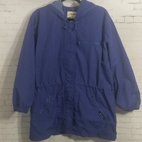 Eddie Bauer Jackets & Blazers - Eddie Bauer Purple Hooded Jacket